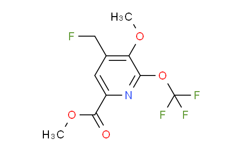 AM150237 | 1806756-41-1 | Methyl 4-(fluoromethyl)-3-methoxy-2-(trifluoromethoxy)pyridine-6-carboxylate