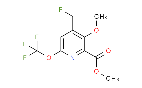 AM150239 | 1804929-15-4 | Methyl 4-(fluoromethyl)-3-methoxy-6-(trifluoromethoxy)pyridine-2-carboxylate