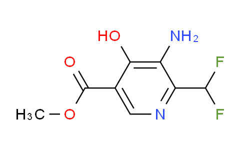 Methyl 3-amino-2-(difluoromethyl)-4-hydroxypyridine-5-carboxylate