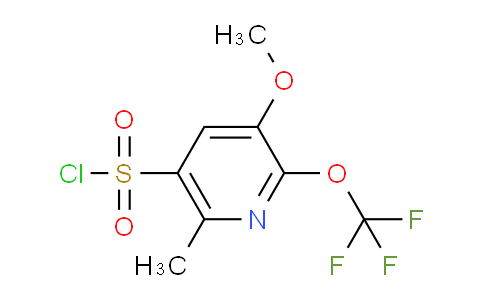 AM150246 | 1806181-69-0 | 3-Methoxy-6-methyl-2-(trifluoromethoxy)pyridine-5-sulfonyl chloride