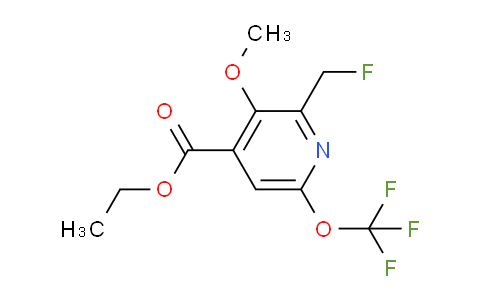 AM150247 | 1806756-46-6 | Ethyl 2-(fluoromethyl)-3-methoxy-6-(trifluoromethoxy)pyridine-4-carboxylate