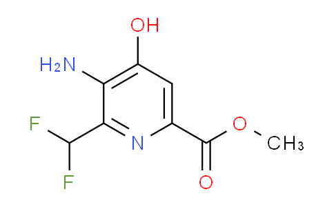 Methyl 3-amino-2-(difluoromethyl)-4-hydroxypyridine-6-carboxylate
