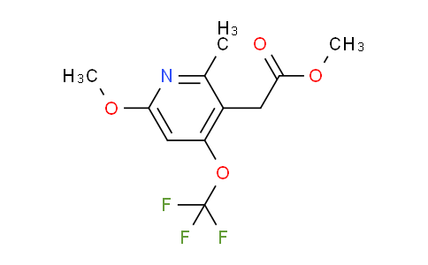 AM150250 | 1806755-35-0 | Methyl 6-methoxy-2-methyl-4-(trifluoromethoxy)pyridine-3-acetate