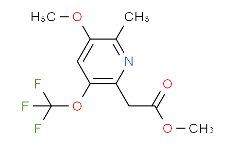 AM150252 | 1804357-82-1 | Methyl 3-methoxy-2-methyl-5-(trifluoromethoxy)pyridine-6-acetate