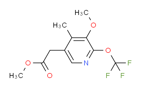 AM150254 | 1806257-14-6 | Methyl 3-methoxy-4-methyl-2-(trifluoromethoxy)pyridine-5-acetate
