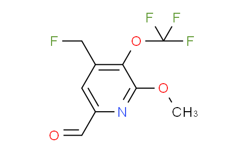 AM150258 | 1804759-35-0 | 4-(Fluoromethyl)-2-methoxy-3-(trifluoromethoxy)pyridine-6-carboxaldehyde