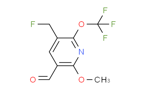 AM150268 | 1804473-49-1 | 3-(Fluoromethyl)-6-methoxy-2-(trifluoromethoxy)pyridine-5-carboxaldehyde