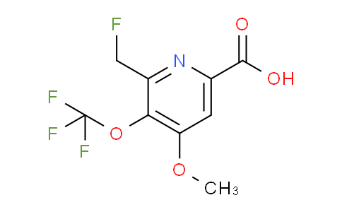 AM150272 | 1806755-81-6 | 2-(Fluoromethyl)-4-methoxy-3-(trifluoromethoxy)pyridine-6-carboxylic acid