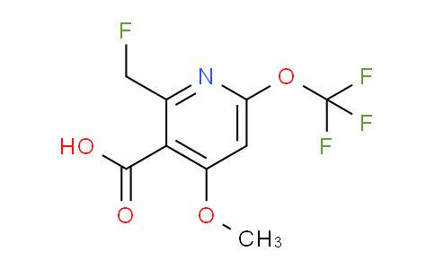 AM150274 | 1806749-55-2 | 2-(Fluoromethyl)-4-methoxy-6-(trifluoromethoxy)pyridine-3-carboxylic acid