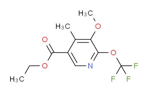 AM150275 | 1804643-56-8 | Ethyl 3-methoxy-4-methyl-2-(trifluoromethoxy)pyridine-5-carboxylate