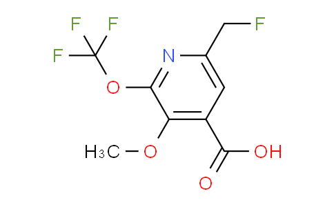 6-(Fluoromethyl)-3-methoxy-2-(trifluoromethoxy)pyridine-4-carboxylic acid