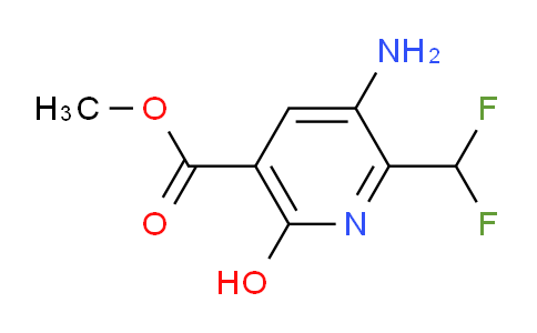Methyl 3-amino-2-(difluoromethyl)-6-hydroxypyridine-5-carboxylate