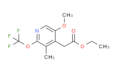 AM150293 | 1804644-78-7 | Ethyl 5-methoxy-3-methyl-2-(trifluoromethoxy)pyridine-4-acetate