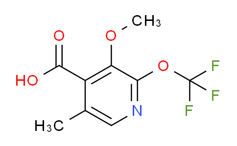 AM150297 | 1804801-81-7 | 3-Methoxy-5-methyl-2-(trifluoromethoxy)pyridine-4-carboxylic acid