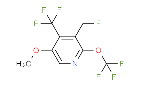 AM150300 | 1806771-19-6 | 3-(Fluoromethyl)-5-methoxy-2-(trifluoromethoxy)-4-(trifluoromethyl)pyridine