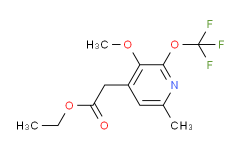 AM150301 | 1805116-64-6 | Ethyl 3-methoxy-6-methyl-2-(trifluoromethoxy)pyridine-4-acetate