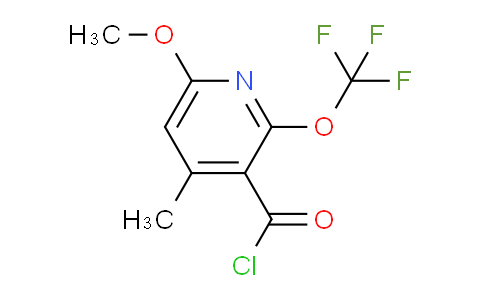 AM150305 | 1805128-31-7 | 6-Methoxy-4-methyl-2-(trifluoromethoxy)pyridine-3-carbonyl chloride