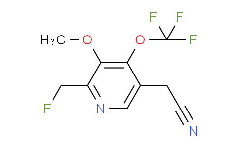 AM150311 | 1805995-80-5 | 2-(Fluoromethyl)-3-methoxy-4-(trifluoromethoxy)pyridine-5-acetonitrile