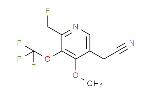 AM150313 | 1805222-01-8 | 2-(Fluoromethyl)-4-methoxy-3-(trifluoromethoxy)pyridine-5-acetonitrile