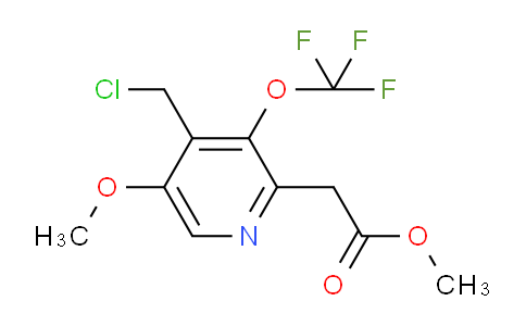 AM150322 | 1806770-08-0 | Methyl 4-(chloromethyl)-5-methoxy-3-(trifluoromethoxy)pyridine-2-acetate
