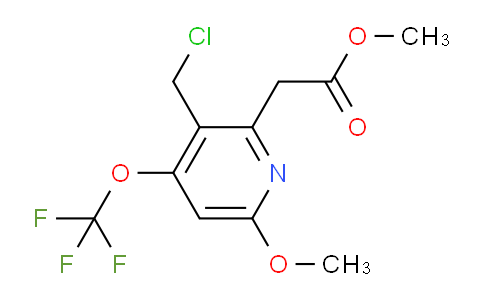 AM150326 | 1806770-13-7 | Methyl 3-(chloromethyl)-6-methoxy-4-(trifluoromethoxy)pyridine-2-acetate
