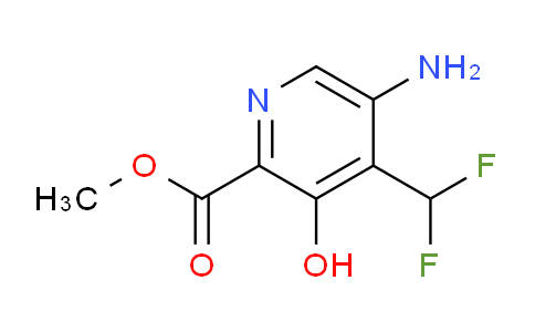Methyl 5-amino-4-(difluoromethyl)-3-hydroxypyridine-2-carboxylate