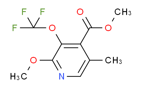 AM150331 | 1804785-00-9 | Methyl 2-methoxy-5-methyl-3-(trifluoromethoxy)pyridine-4-carboxylate