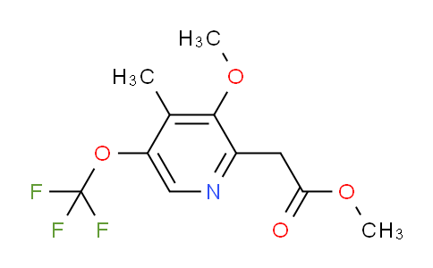 AM150332 | 1804888-37-6 | Methyl 3-methoxy-4-methyl-5-(trifluoromethoxy)pyridine-2-acetate