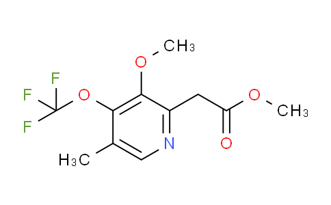 Methyl 3-methoxy-5-methyl-4-(trifluoromethoxy)pyridine-2-acetate