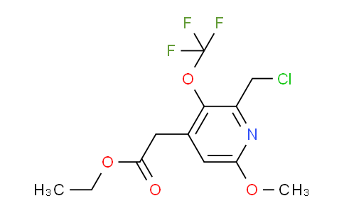 AM150346 | 1806155-99-6 | Ethyl 2-(chloromethyl)-6-methoxy-3-(trifluoromethoxy)pyridine-4-acetate