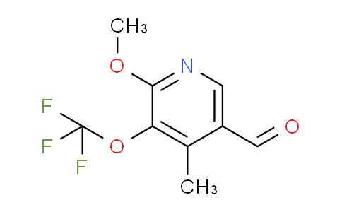 AM150348 | 1804643-15-9 | 2-Methoxy-4-methyl-3-(trifluoromethoxy)pyridine-5-carboxaldehyde
