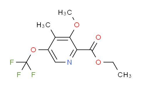 AM150353 | 1806178-43-7 | Ethyl 3-methoxy-4-methyl-5-(trifluoromethoxy)pyridine-2-carboxylate