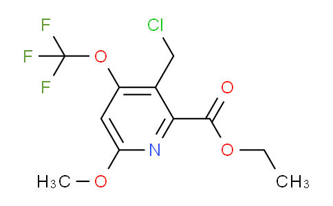 AM150357 | 1806187-84-7 | Ethyl 3-(chloromethyl)-6-methoxy-4-(trifluoromethoxy)pyridine-2-carboxylate