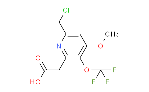AM150365 | 1806753-18-3 | 6-(Chloromethyl)-4-methoxy-3-(trifluoromethoxy)pyridine-2-acetic acid