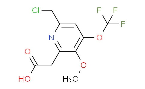 AM150367 | 1805992-83-9 | 6-(Chloromethyl)-3-methoxy-4-(trifluoromethoxy)pyridine-2-acetic acid