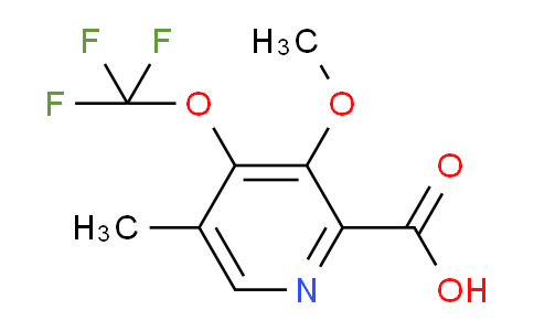 AM150378 | 1804749-04-9 | 3-Methoxy-5-methyl-4-(trifluoromethoxy)pyridine-2-carboxylic acid