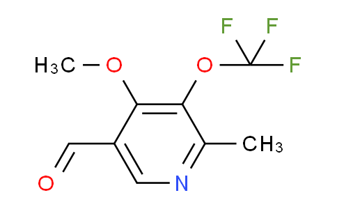 4-Methoxy-2-methyl-3-(trifluoromethoxy)pyridine-5-carboxaldehyde