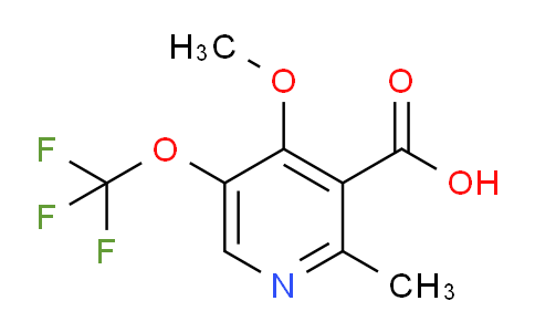 AM150385 | 1804356-22-6 | 4-Methoxy-2-methyl-5-(trifluoromethoxy)pyridine-3-carboxylic acid