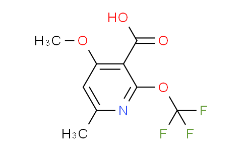 AM150387 | 1804887-72-6 | 4-Methoxy-6-methyl-2-(trifluoromethoxy)pyridine-3-carboxylic acid