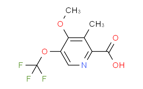 AM150389 | 1806145-73-2 | 4-Methoxy-3-methyl-5-(trifluoromethoxy)pyridine-2-carboxylic acid