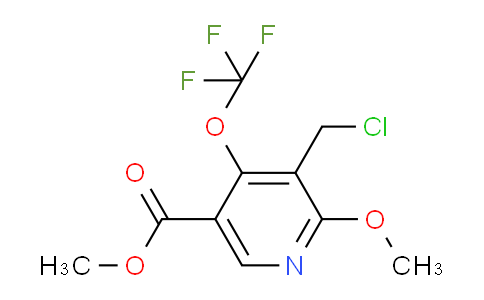 Methyl 3-(chloromethyl)-2-methoxy-4-(trifluoromethoxy)pyridine-5-carboxylate