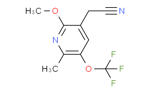 2-Methoxy-6-methyl-5-(trifluoromethoxy)pyridine-3-acetonitrile