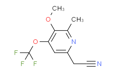 AM150401 | 1805126-06-0 | 3-Methoxy-2-methyl-4-(trifluoromethoxy)pyridine-6-acetonitrile