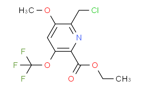 AM150402 | 1806767-53-2 | Ethyl 2-(chloromethyl)-3-methoxy-5-(trifluoromethoxy)pyridine-6-carboxylate