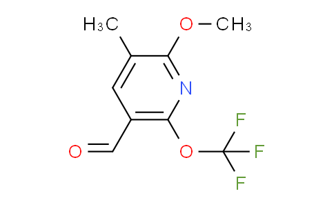 2-Methoxy-3-methyl-6-(trifluoromethoxy)pyridine-5-carboxaldehyde