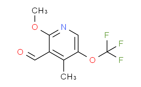 2-Methoxy-4-methyl-5-(trifluoromethoxy)pyridine-3-carboxaldehyde