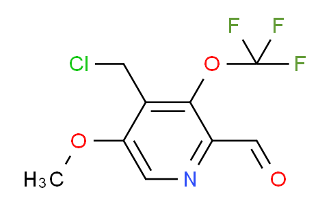 AM150416 | 1805273-83-9 | 4-(Chloromethyl)-5-methoxy-3-(trifluoromethoxy)pyridine-2-carboxaldehyde