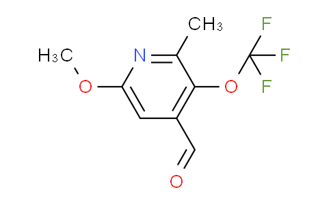 6-Methoxy-2-methyl-3-(trifluoromethoxy)pyridine-4-carboxaldehyde