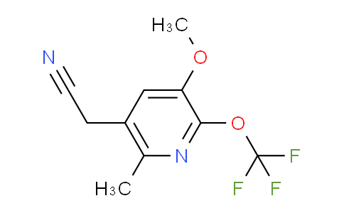 AM150427 | 1805126-43-5 | 3-Methoxy-6-methyl-2-(trifluoromethoxy)pyridine-5-acetonitrile