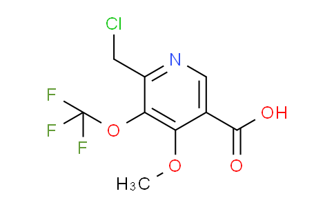 2-(Chloromethyl)-4-methoxy-3-(trifluoromethoxy)pyridine-5-carboxylic acid